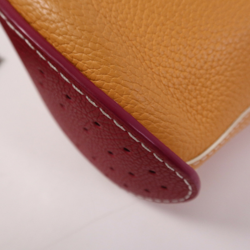 Delvaux Taurillon Soft Pin Mini Bucket手挽袋-9