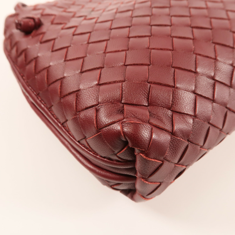 BOTTEGA VENETA 羊皮皮革Shoulder Bag銀扣肩背袋-8