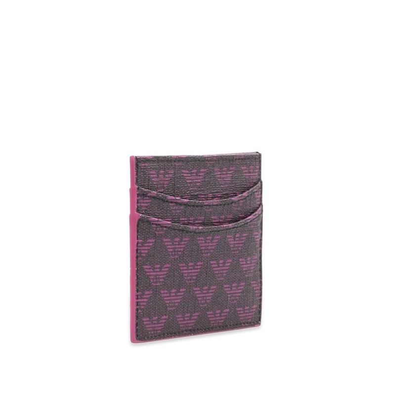 Emporio Armani 女士 徽標卡包均碼碼長：10cm、寬：1cm、高：9cm-2