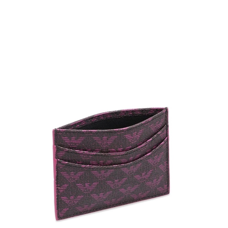 Emporio Armani 女士 徽標卡包均碼碼長：10cm、寬：1cm、高：9cm-3