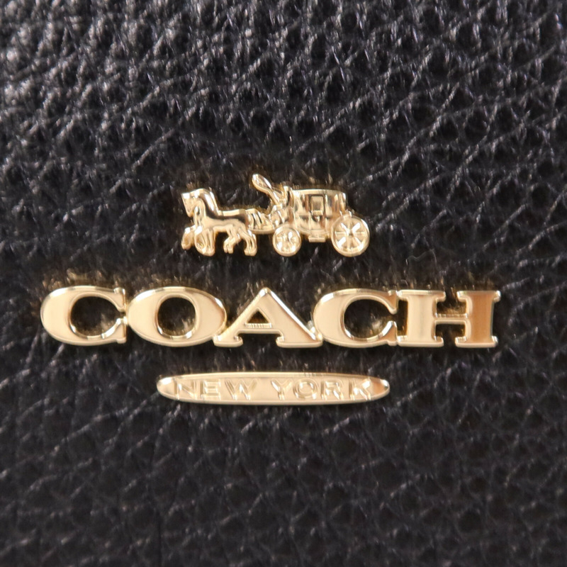 COACH 帆布/皮革Tote Bag金扣手挽袋-6