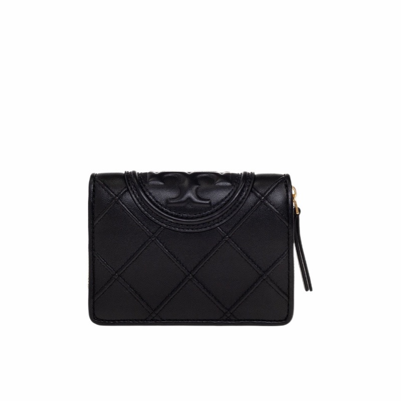 Tory Burch 女士 菱形絎縫錢包均碼碼11.8cm*9.2cm-0