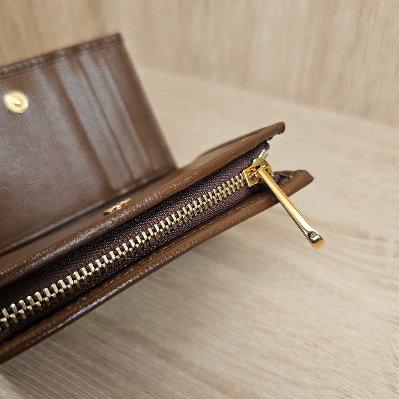 [1955經典農曆新年甜價🧧] Gucci老花1955金釦短夾-13