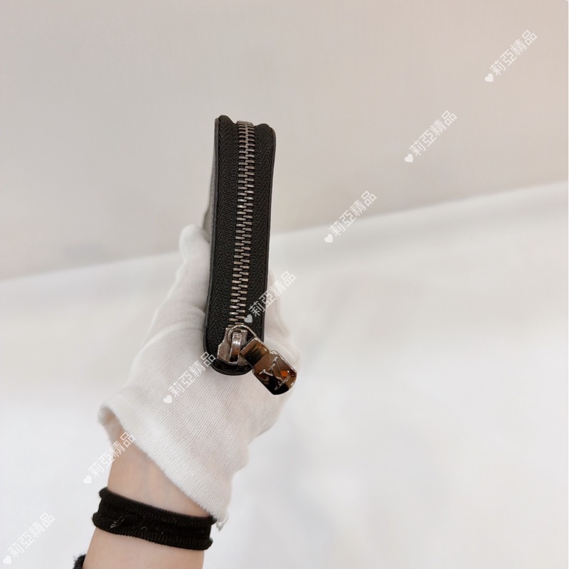 莉亞精品♡ Lv M62295 ㄇ拉對開長夾 二手-6