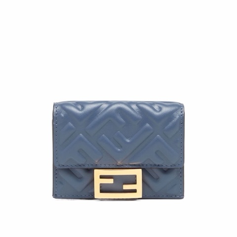 Fendi 女士 三折長方形錢包均碼碼9.5cm*3cm*7.5cm
