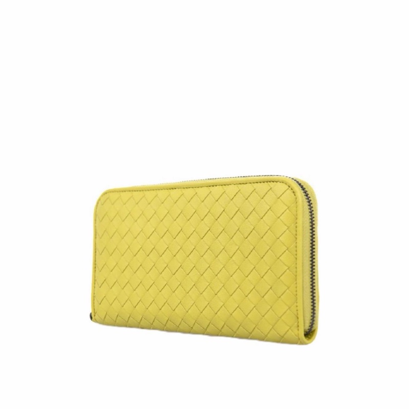 Bottega Veneta 女士 大號拉鍊錢包均碼碼長：19cm,寬：2cm,高：11cm-1