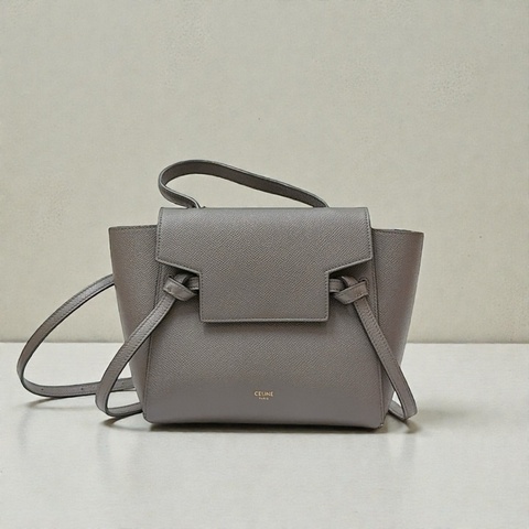 莉亞精品♡Celine nano鯰魚大象灰 二手