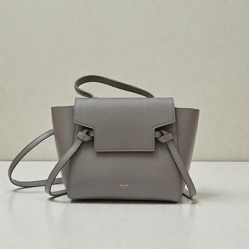莉亞精品♡Celine nano鯰魚大象灰 二手-0