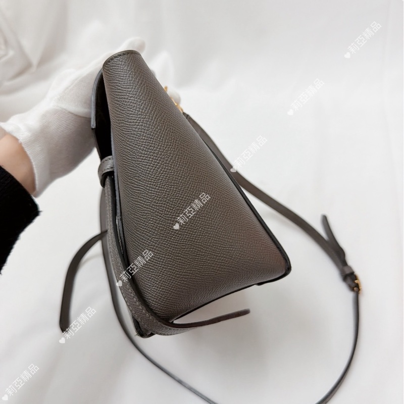 莉亞精品♡Celine nano鯰魚大象灰 二手-6