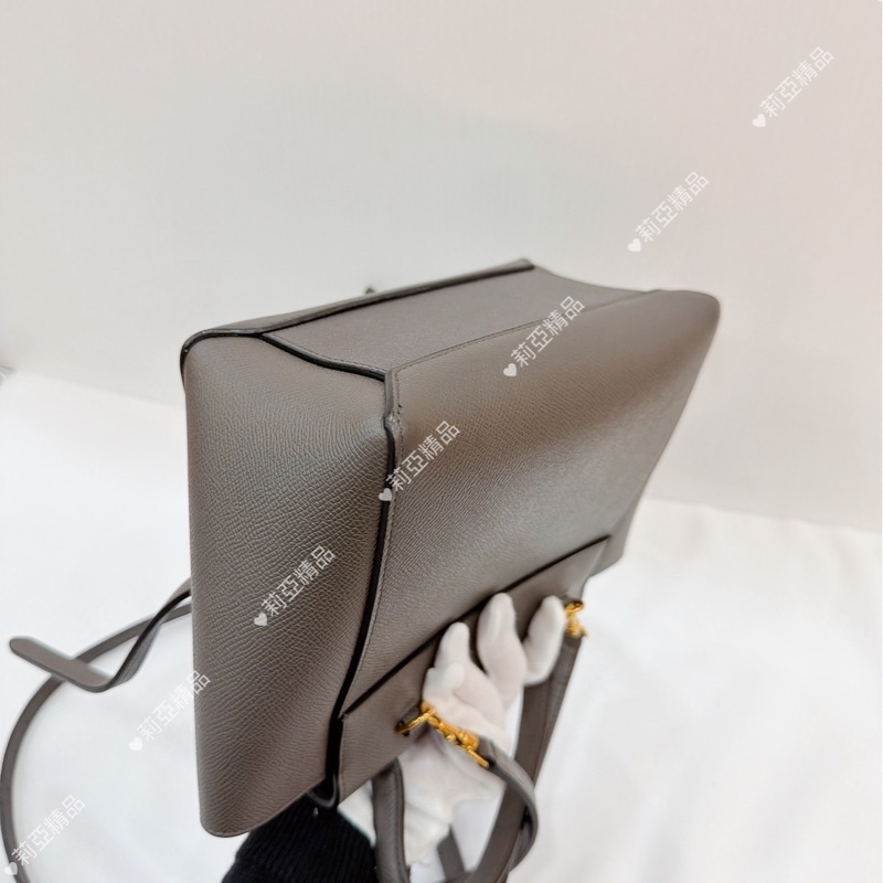 莉亞精品♡Celine nano鯰魚大象灰 二手-14