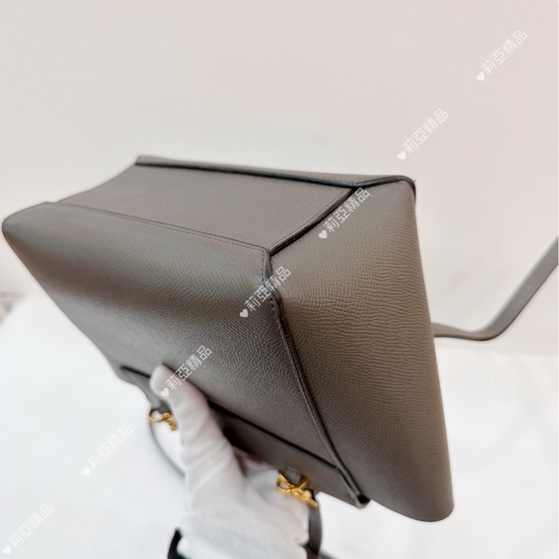 莉亞精品♡Celine nano鯰魚大象灰 二手-15