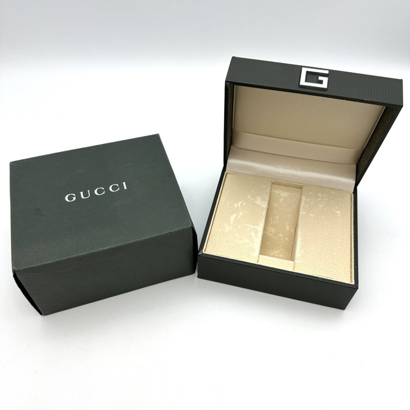 GUCCI Gucci 3600L G 方形腕錶，含備用錶鍊，石英機芯，不鏽鋼錶殼，黑色，女款-10