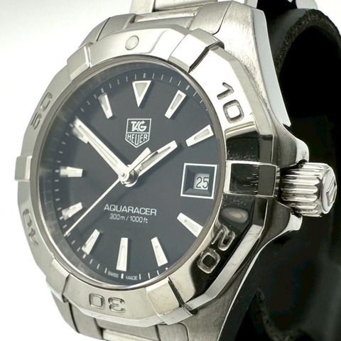 TAG HEUER 豪雅競潛系列 WAY1410.BA0920 石英不鏽鋼黑色女錶