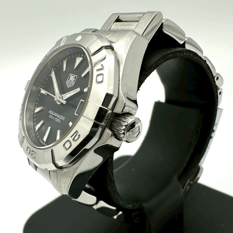 TAG HEUER 豪雅競潛系列 WAY1410.BA0920 石英不鏽鋼黑色女錶-1