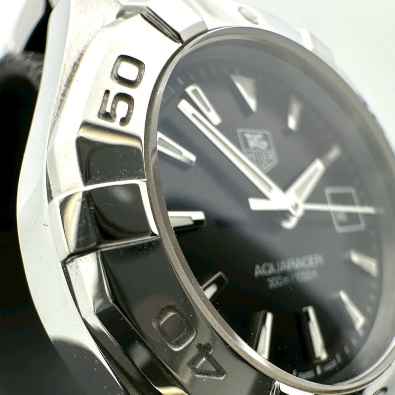 TAG HEUER 豪雅競潛系列 WAY1410.BA0920 石英不鏽鋼黑色女錶-4