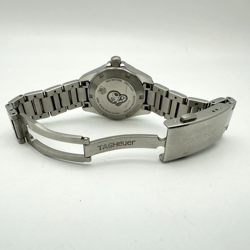 TAG HEUER 豪雅競潛系列 WAY1410.BA0920 石英不鏽鋼黑色女錶-5