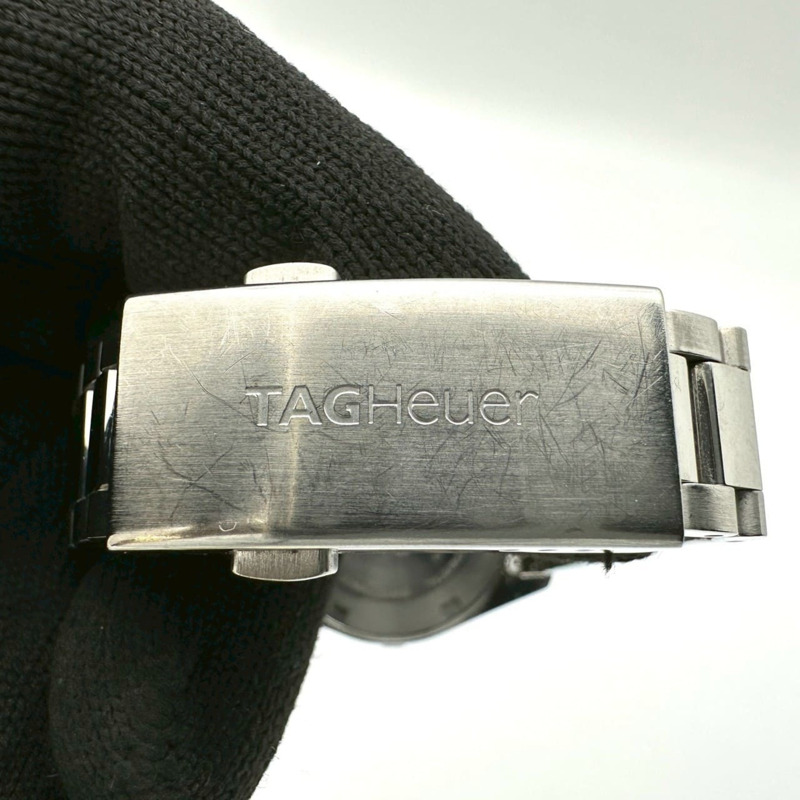 TAG HEUER 豪雅競潛系列 WAY1410.BA0920 石英不鏽鋼黑色女錶-7