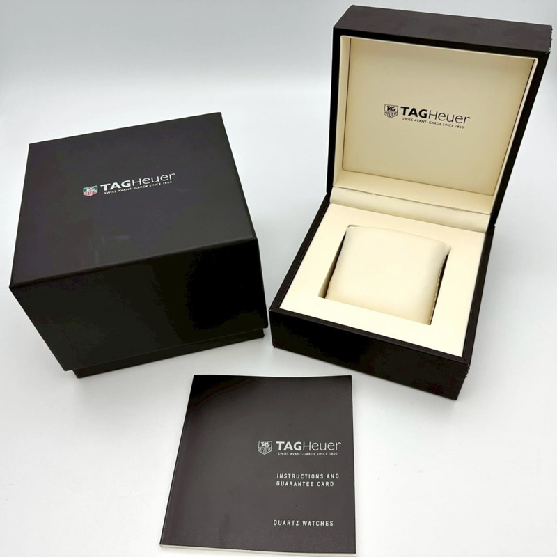 TAG HEUER 豪雅競潛系列 WAY1410.BA0920 石英不鏽鋼黑色女錶-8