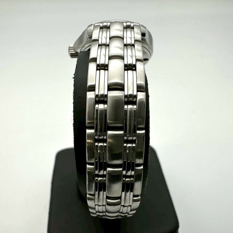 歐米茄海馬系列120 2581.31 日期顯示石英不鏽鋼銀色女錶-6