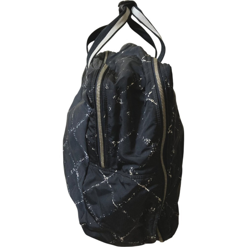 香奈兒旅行系列波士頓包，黑色，女士-2