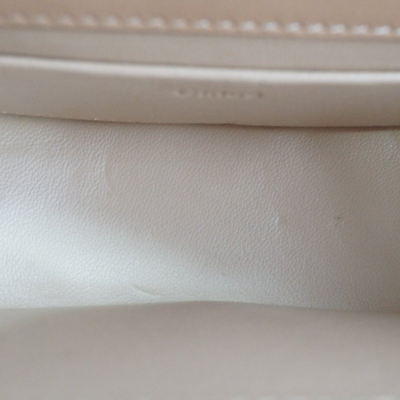 CHLOE 克羅伊Nile Minaudiere 奶茶棕半月包手提包(附購證)-17
