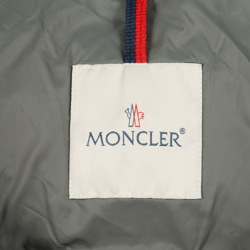 MONCLER BREVAL 羽絨外套 B209141835000 羊毛 灰色 #3 二手 男款-2