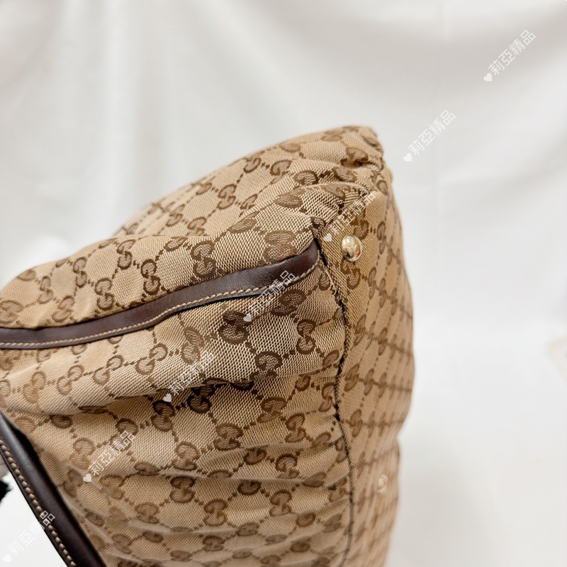 莉亞精品♡Gucci 老花肩背包 二手美包-9