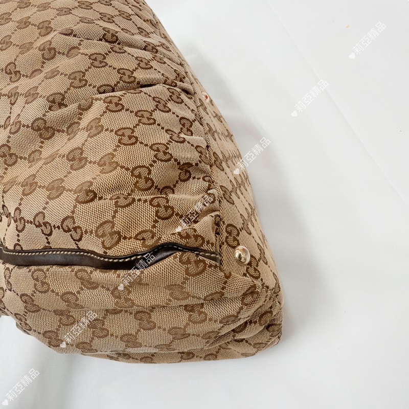 莉亞精品♡Gucci 老花肩背包 二手美包-10