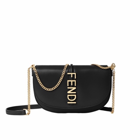 Fendi 女士 Fendigraphy 鏈條錢包均碼碼20.5cm*3.5cm*13cm