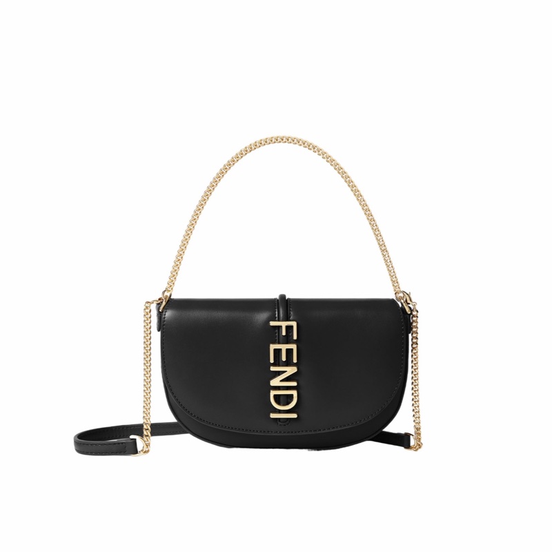 Fendi 女士 Fendigraphy 鏈條錢包均碼碼20.5cm*3.5cm*13cm-1