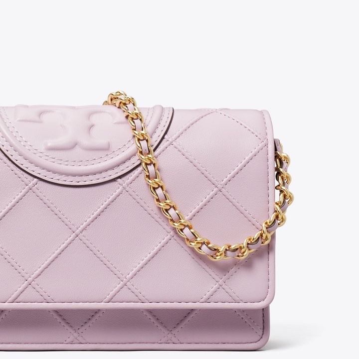 Tory Burch 女士 FLEMING 軟鏈錢包均碼碼19.5cm*3.5cm*11.8cm-4