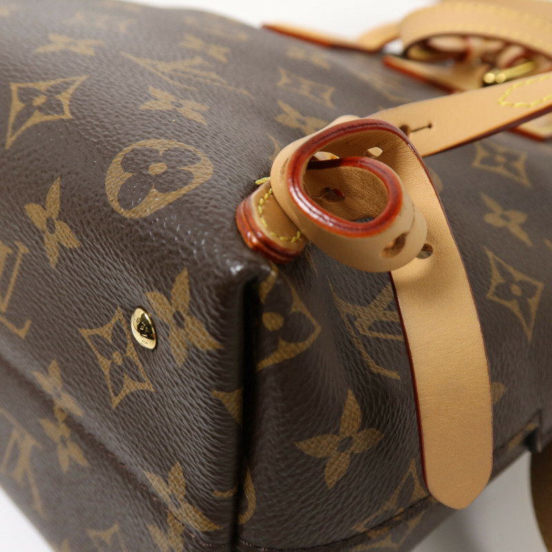 LOUIS VUITTON Monogram Moon Backpack金扣背包-12