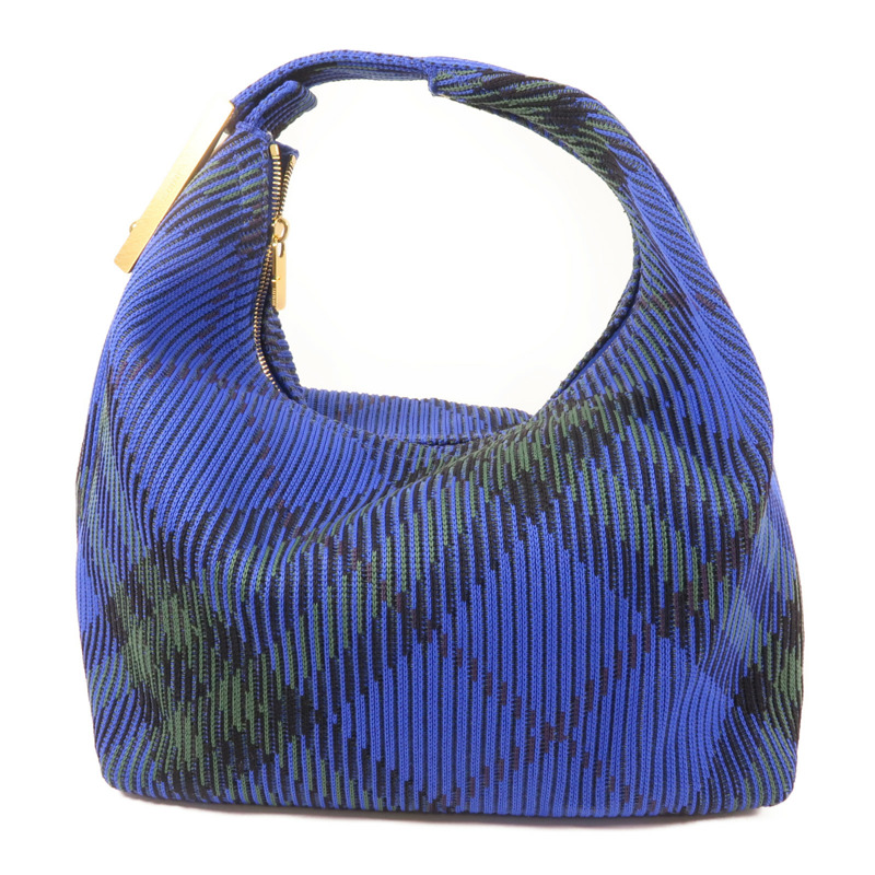 BURBERRY 帆布Peg Duffle Bag Medium金扣肩背袋-0