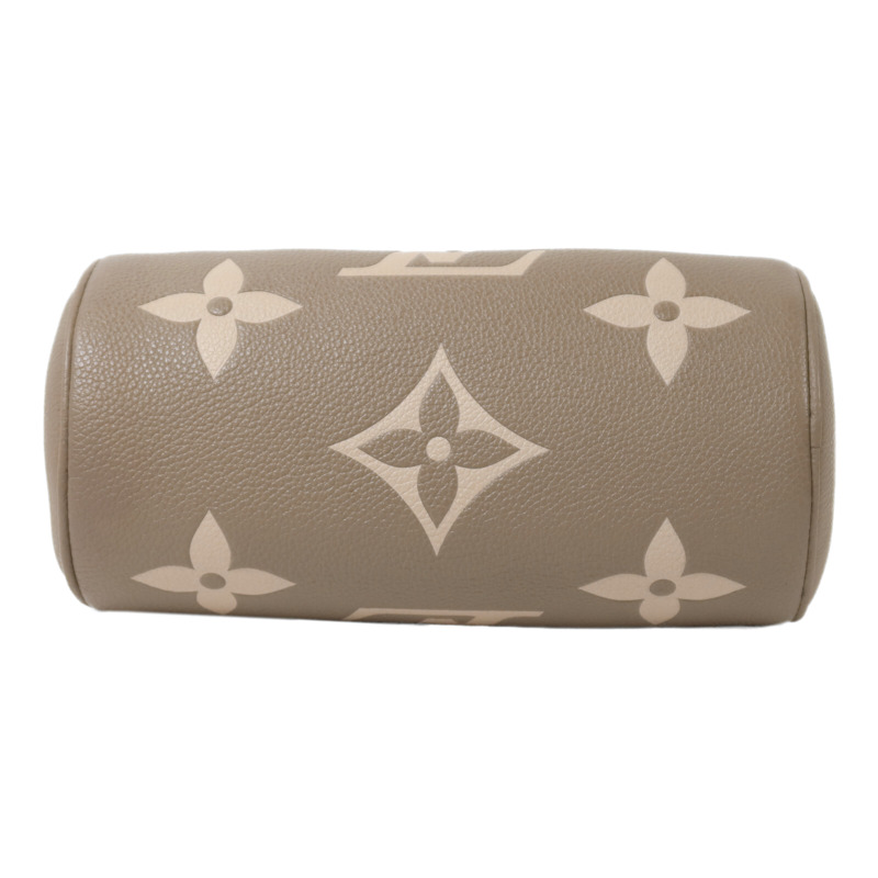 LOUIS VUITTON Monogram Empreinte Papillon BB金扣手挽肩背兩用袋-3