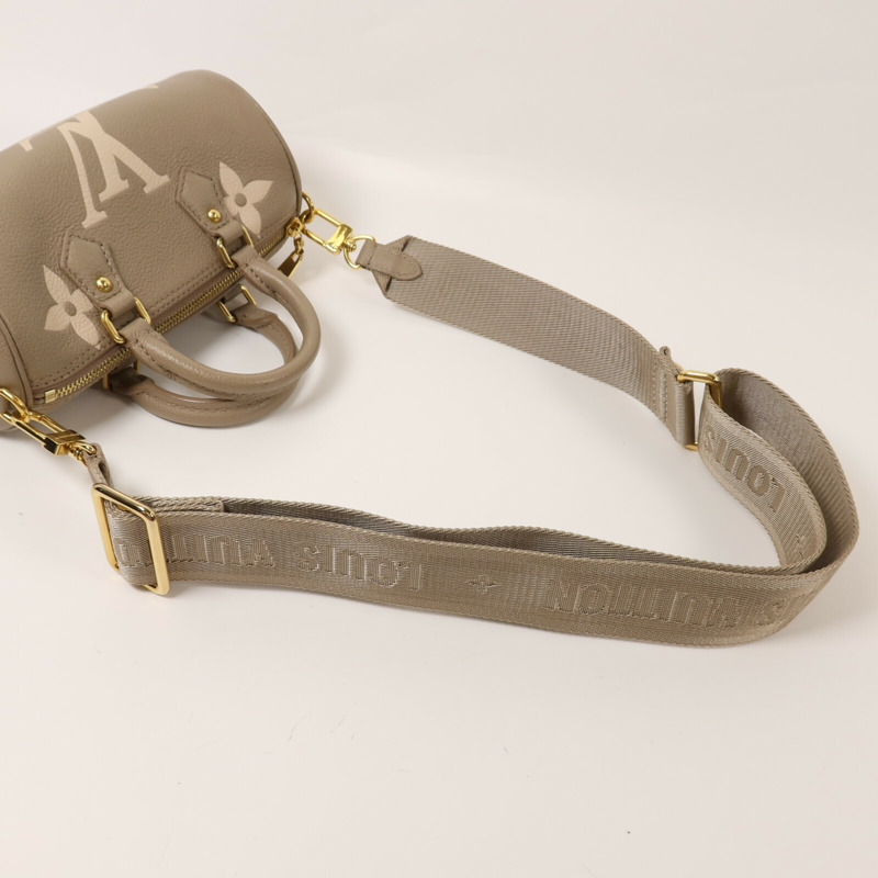LOUIS VUITTON Monogram Empreinte Papillon BB金扣手挽肩背兩用袋-6