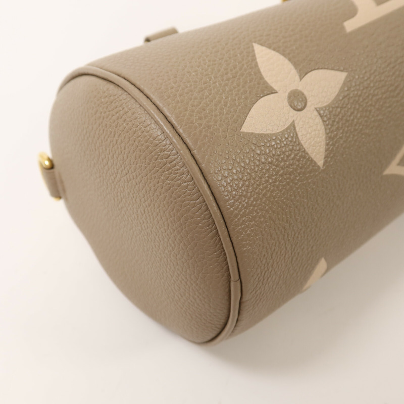 LOUIS VUITTON Monogram Empreinte Papillon BB金扣手挽肩背兩用袋-8