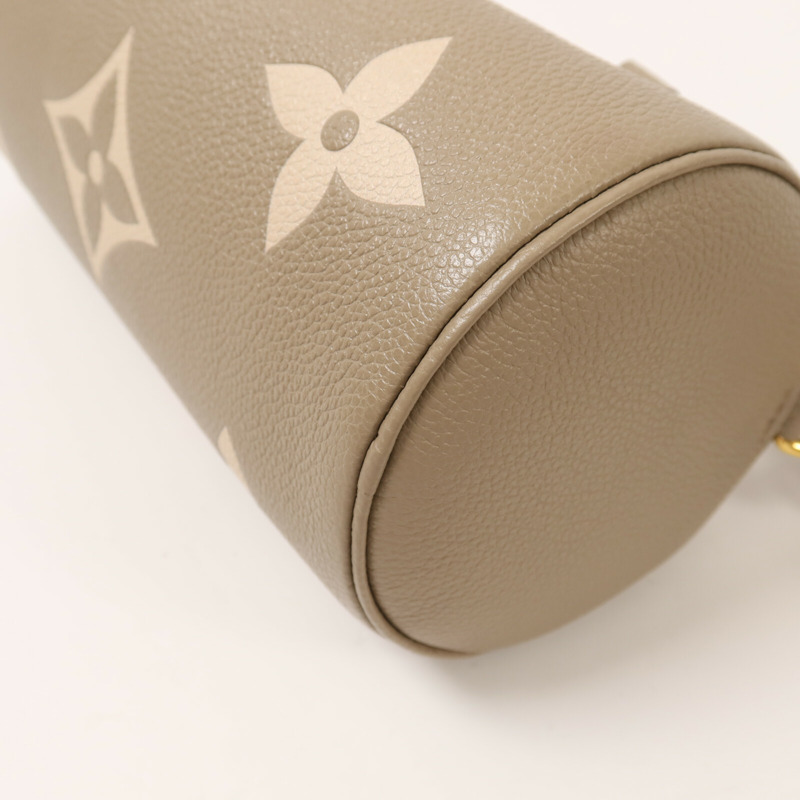 LOUIS VUITTON Monogram Empreinte Papillon BB金扣手挽肩背兩用袋-9