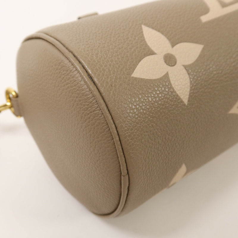 LOUIS VUITTON Monogram Empreinte Papillon BB金扣手挽肩背兩用袋-10