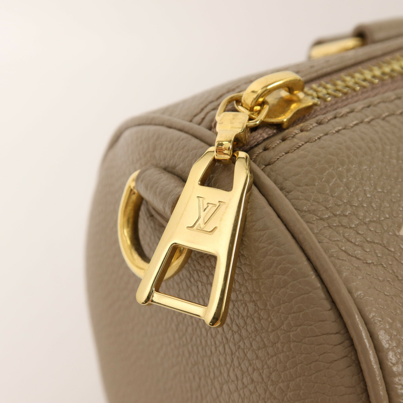 LOUIS VUITTON Monogram Empreinte Papillon BB金扣手挽肩背兩用袋-12