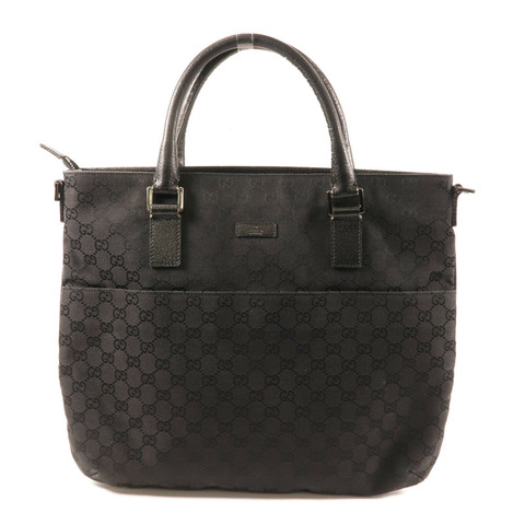 GUCCI 帆布Shoulder Bag銀扣肩背袋