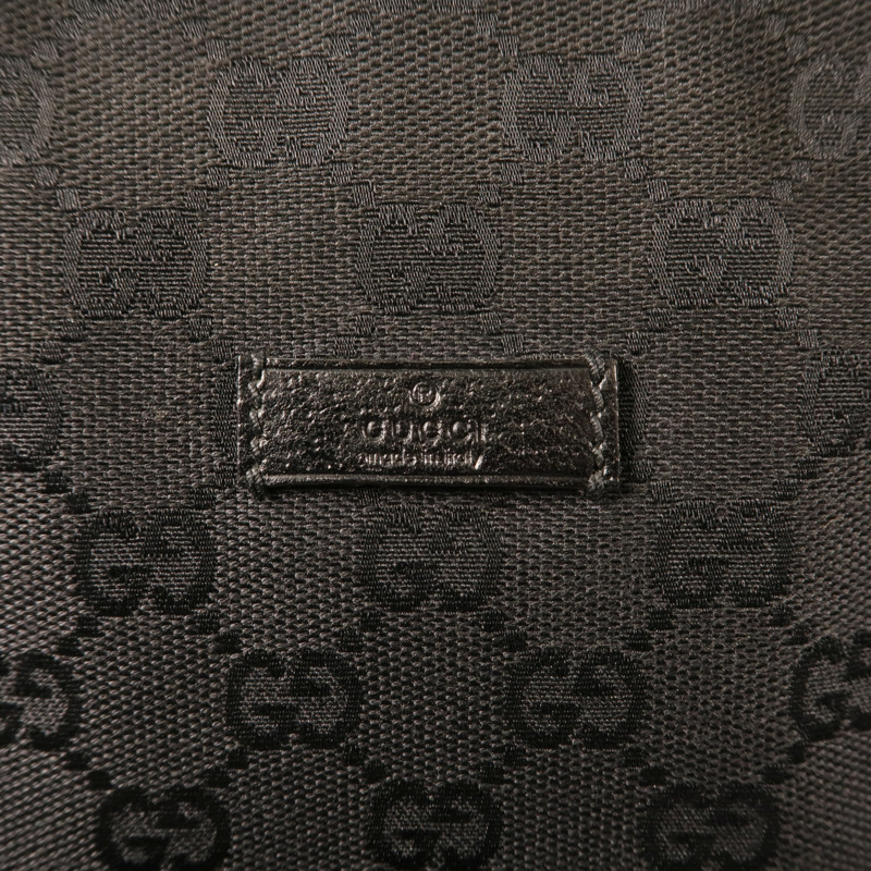 GUCCI 帆布Shoulder Bag銀扣肩背袋-9