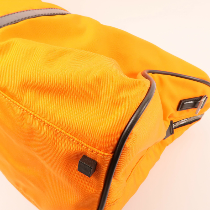 GUCCI 尼龍Boston Bag銀扣波士頓包-7