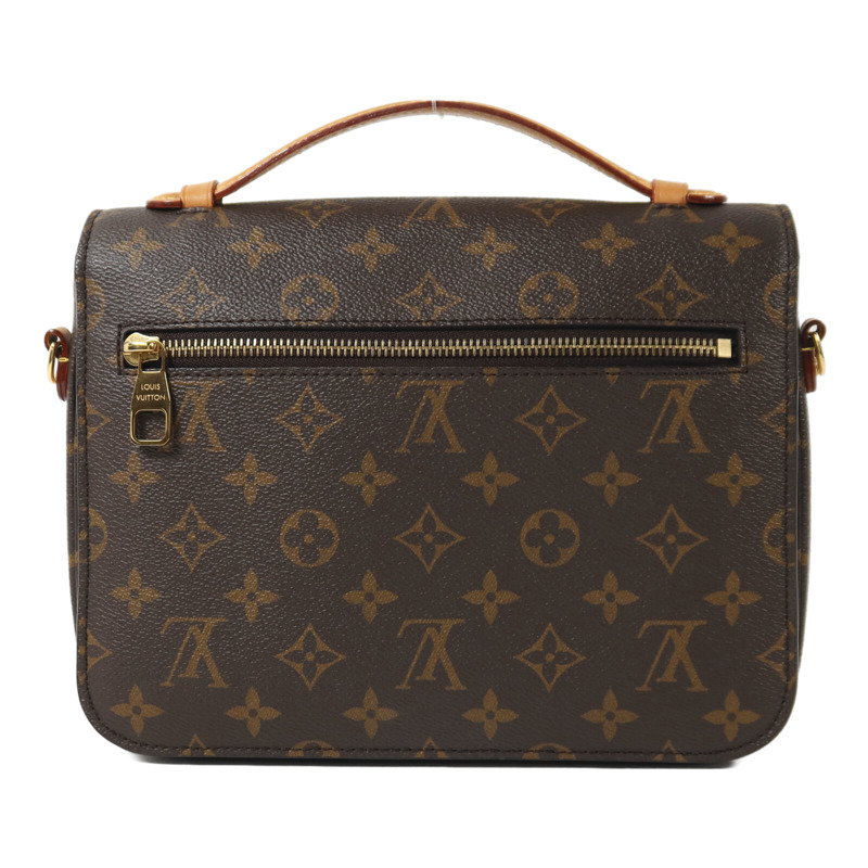 LOUIS VUITTON Monogram Pochette Metis MM金扣手挽肩背兩用袋-1