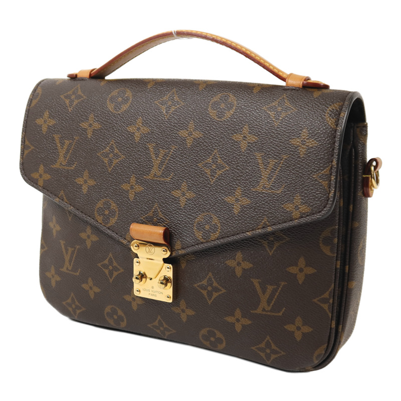 LOUIS VUITTON Monogram Pochette Metis MM金扣手挽肩背兩用袋-2