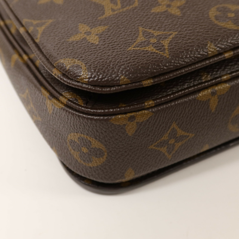 LOUIS VUITTON Monogram Pochette Metis MM金扣手挽肩背兩用袋-8