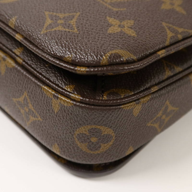 LOUIS VUITTON Monogram Pochette Metis MM金扣手挽肩背兩用袋-9