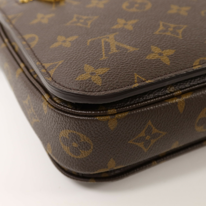 LOUIS VUITTON Monogram Pochette Metis MM金扣手挽肩背兩用袋-10
