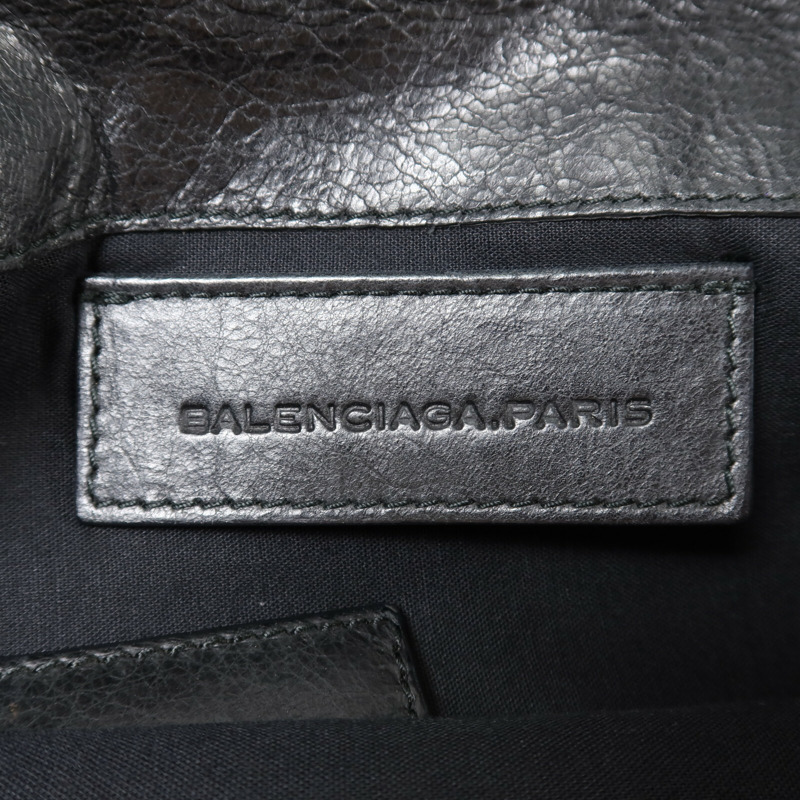 BALENCIAGA 牛皮皮革Envelope Clutch金扣手拿包-6