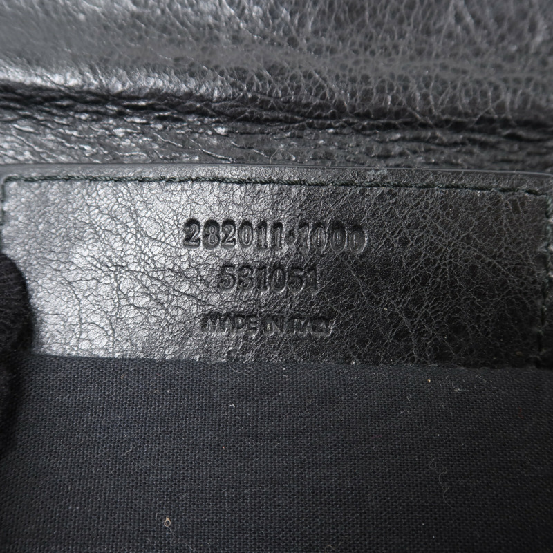 BALENCIAGA 牛皮皮革Envelope Clutch金扣手拿包-7
