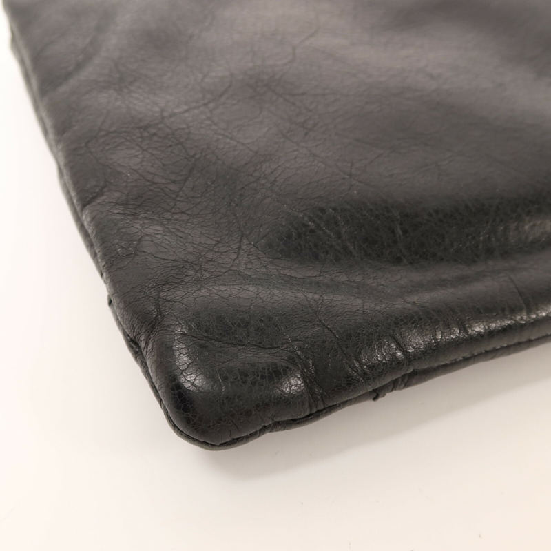 BALENCIAGA 牛皮皮革Envelope Clutch金扣手拿包-12